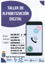 TALLER DE ALFABETIZACIÓN DIGITAL