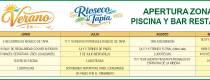 Actividades estivales Rioseco de Tapia 2026