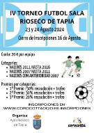 IV TORNEO FUTBOL SALA AYTO. RIOSECO DE TAPIA