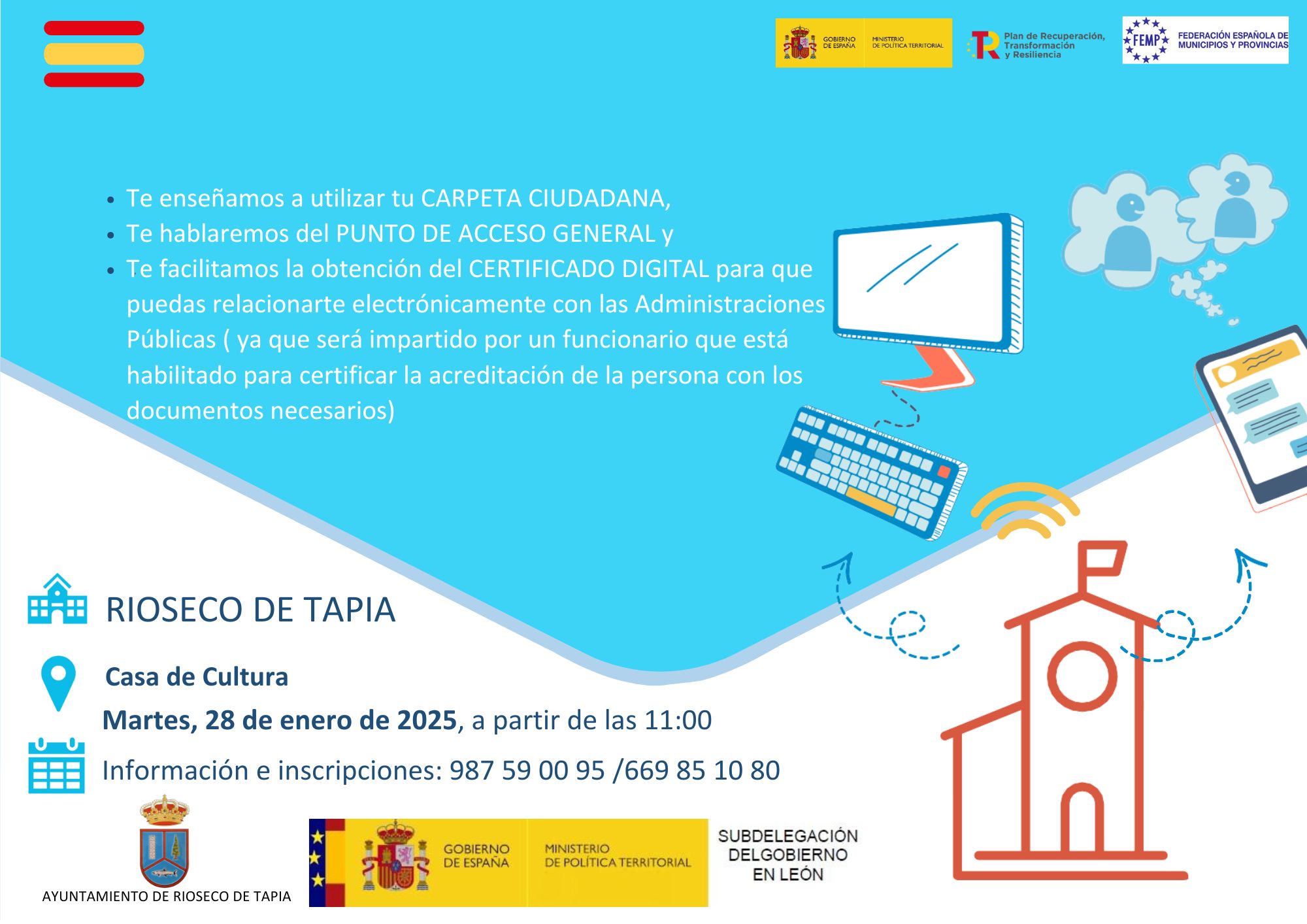 Foto de Los sotillos. en Rioseco de Tapia, León