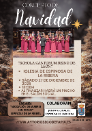CONCIERTO DE CORAL NAVIDEÑA SÁBADO 27 DE DICIEMBRE