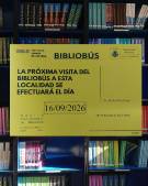PROXIMA VISITA BIBLIOBUS SEPTIEMBRE 2026