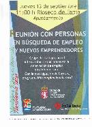 REUNIÓN CON PERSONAS EN BÚSQUEDA DE EMPLEO Y NUEVOS EMPRENDEDORES